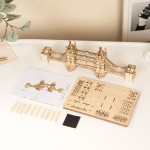 Wooden Clock Puzzle Manufacturer - OEM 3D Model Set Special Pendulum Handmade Ornaments Adults Children DIY