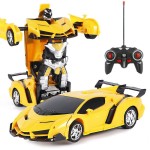 RC Transformation Robot Toy Manufacturer - OEM 1/18 2-in-1 Modified Sports Car Model Children's Gift