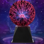 Plasma Ball Night Light Manufacturer - OEM USB Voice-Activated Electrostatic Magic Touch with Light Feature