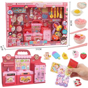 Playing House Toy Set Manufacturer - OEM Mini Children's Hanging Board Simulation Night Market Supermarket