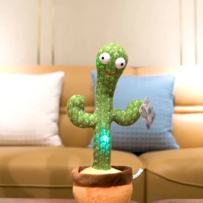 Dancing Plush Cactus Toy Manufacturer - OEM Baby Singing Children's Day Gift Learning to Speak Birthday Twisting