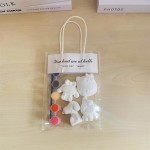 Gypsum Doll Toy Manufacturer - OEM Cat Dog Mini Version White Children's Entertainment Drawing Graffiti