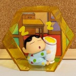 Anime Doll Manufacturer - OEM Crayon Shin-chan 6-grid Ornaments Scene Creative Blind Box