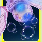 Bubble Machine Manufacturer - OEM Princess Magic Wand Light Music Fairy Automatic Handheld Luminous