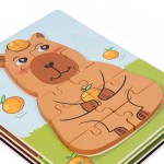 Wooden Puzzle Toy Manufacturer - OEM CPC/CE Certification Cartoon Dolphin Children's Game Combination Set