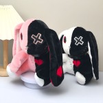 Plush Rabbit Toy Manufacturer - OEM Cute Cross Border New Product Two-color Dark Night Rebirth Funny Creative