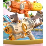 Water Gun Toy Manufacturer - OEM New Children's Cute Dual Nozzle Dinosaur Duck Shark Pull-out