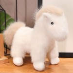 Plush Horse Pillow Manufacturer - OEM Birthday Gift Soft Big Brown Sleeper Comfortable Wild Horse Doll