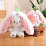 Fruit Rabbit Plush Toy Manufacturer - OEM Cross-Border New Soft Stuffed Strawberry Carrot Teddy Bear Children's Gift