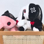 Plush Rabbit Toy Manufacturer - OEM Cute Cross Border New Product Two-color Dark Night Rebirth Funny Creative