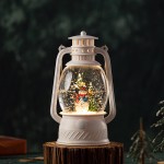 Music Box Lantern Manufacturer - OEM Christmas Tree Camping Portable Snow Crystal Ball Retro Gift
