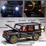 Mercedes G63 Model Manufacturer - OEM 1:24 Big G Alloy Off Road Simulation Car Model