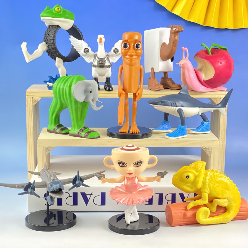 Cartoon Model Figurine Manufacturer - OEM American Classic Mountains and Seas Abstract Desktop Decoration Ornament