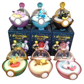 Pokemon Figure Manufacturer - OEM Eevee Ninetales Poké Ball Tin PVC Decor