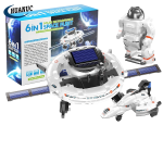 Solar Robot Kit Manufacturer - OEM 6-in-1 STEM Space Fleet DIY Assembly Solar Powered Building Block