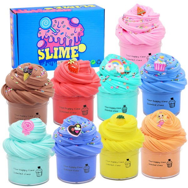 Playdough Slime Kit Manufacturer - OEM 9 Color Mud Cotton Plasticine Butter Kids' Non Sticky Toys