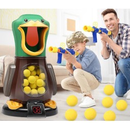 Shooting Duck Toy Manufacturer - OEM New Children Hit My Toy Gun Boy Bullet Aerodynamic Soft Elastic Parent Child