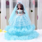 Doll Set Gift Box Manufacturer - OEM Large Confusion Wedding Dress Long Hair Princess Children Toy