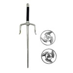 Halloween Sword Toy Set Manufacturer - OEM Animate Weapon Plastic Samurai Arrows Dart Mask Set
