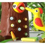 Magnetic Fishing Toy Manufacturer - OEM Education Insect Catching Hand Eye Coordination Woodpecker Puzzle