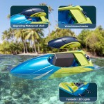RC Speedboat Manufacturer - OEM 2.4G Water High-speed Charging Children Boy Ship Model Toy