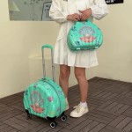 Children's Luggage Box Manufacturer - OEM Large Capacity Cartoon Shell Suitcase Universal Wheel