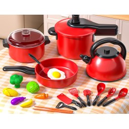 Play Kitchen Toy Manufacturer - OEM Boys Girls Simulated Utensils Cooking Stir Frying Cutting Children's