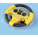 Simulation Steering Wheel Toy Manufacturer - OEM Multifunctional 360° Rotating Simulates Driving Car Children's Co Electric