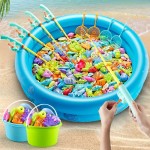 Magnetic Fishing Toy Set Manufacturer - OEM Children's Summer Outdoor Water Play Parent Child Interaction