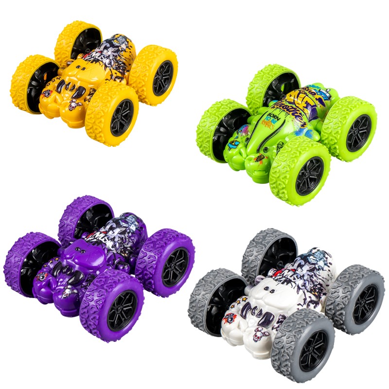 Mini Stunt Vehicle Manufacturer - OEM/ODM Wholesale 360 Degree Rotation Control Double-Sided Graffiti Flip Car