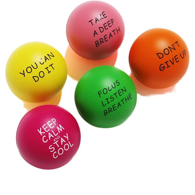PU Foam Stress Ball Manufacturer - OEM Custom Logo Relief Anti-Stress Soft Toy Print Available 6cm 7cm
