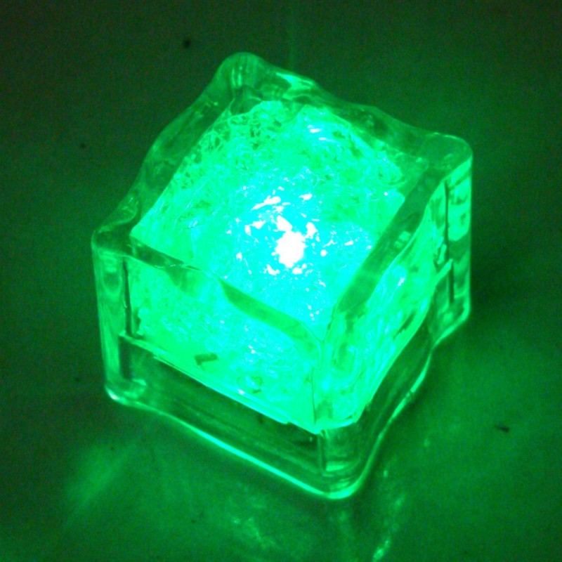 LED Ice Cube Lamp Manufacturer - OEM Colorful Flashing Water Induction Luminous Bathroom Water Play