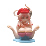 PVC Anime Statue Manufacturer - OEM Zealed RTS Creative Soft Toy Sexy Girl Vibrate Car Console Decoration