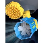 Mini Bubble Machine Manufacturer - OEM Hot Selling Light Gatling Electric Blowing Handheld Children's Toy