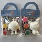 Gypsum Doll Toy Manufacturer - OEM Cat Dog Mini Version White Children's Entertainment Drawing Graffiti