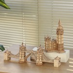 Wooden Clock Puzzle Manufacturer - OEM 3D Model Set Special Pendulum Handmade Ornaments Adults Children DIY