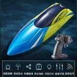 RC Speedboat Manufacturer - OEM 2.4G Water High-speed Charging Children Boy Ship Model Toy