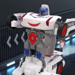 Electric Tank Toy Manufacturer - OEM Children's Boy Transformation Diamond Shovel Lighting Music Robot