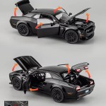 Alloy Car Model Manufacturer - OEM 1:32 Challenger Charger SRT Simulation Sound Light