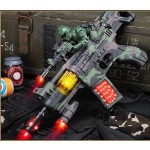 Children's Toy Gun Manufacturer - OEM Team Spirit Set Electric Music Sound Light Simulated Submachine Guns