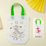 DIY Coloring Bag Manufacturer - OEM Student Cartoon Hand Painted Non Woven Kindergarten Children's Gift