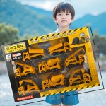 Fire Truck Model Manufacturer - OEM/ODM Wholesale Engineering Vehicle Inertia Return Gift Box Set