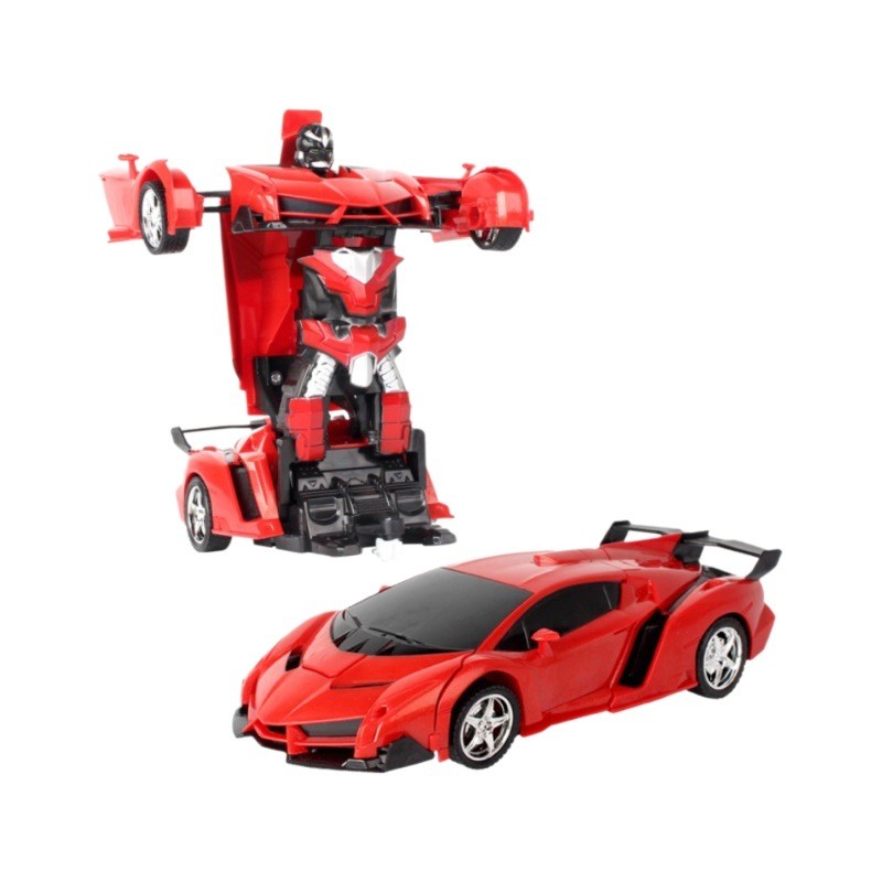 RC Transformation Robot Toy Manufacturer - OEM 1/18 2-in-1 Modified Sports Car Model Children's Gift