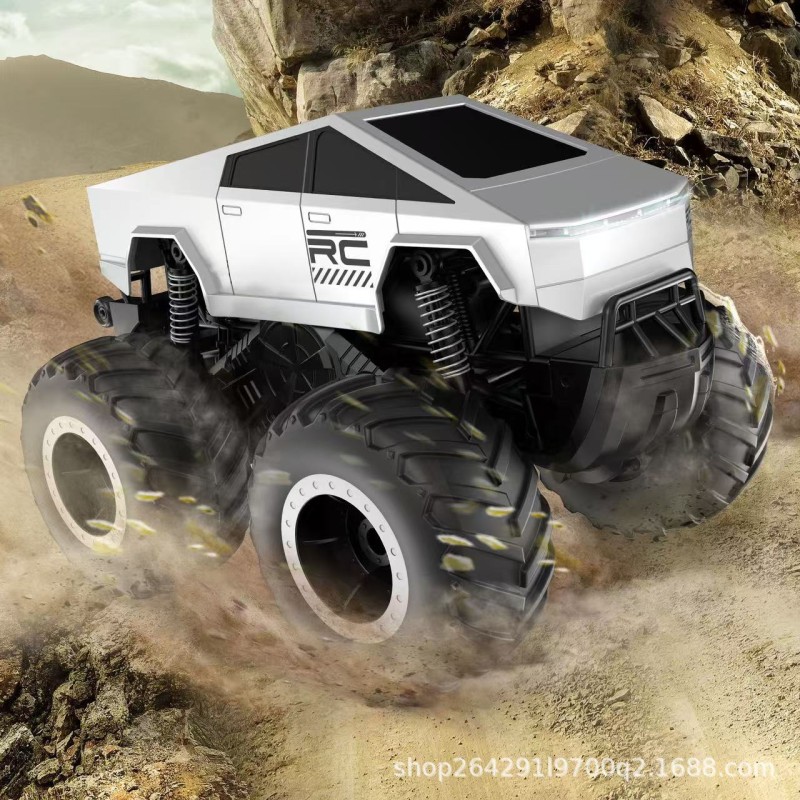 Aquatic RC Car Manufacturer - OEM Cyber High Speed Shock Absorption Four-wheel Drive Off-road Climbing Handle
