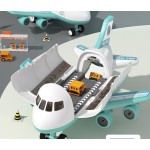 Model Storage Set Manufacturer - OEM Children's Inertia Lighting Music Puzzle Oversized Airplane Toy Car