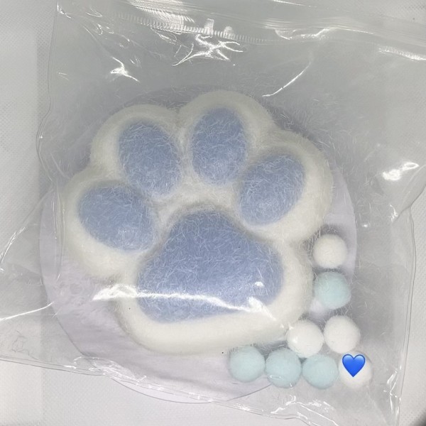 Cat Paw Stress Ball Manufacturer - OEM Extra Large Shaped Cute Colorful Slow Rebound Silicone Squeeze Toy