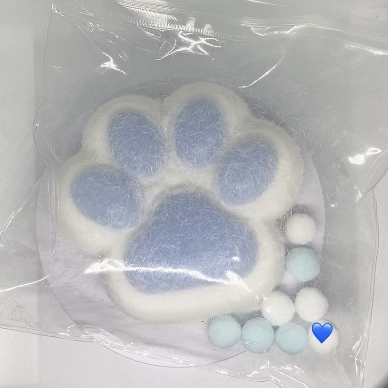 Cat Paw Stress Ball Manufacturer - OEM Extra Large Shaped Cute Colorful Slow Rebound Silicone Squeeze Toy
