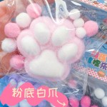 Cat Paw Stress Ball Manufacturer - OEM Shaped Cute Colorful Slow Rebound Silicone Squeeze Toy