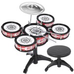 Children's Drum Set Manufacturer - OEM Jazz Beginner Percussion Instruments Early Education Drumming Toys