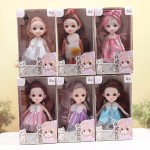 Princess Doll Toy Manufacturer - OEM New Popular Playing House Beautiful Vinyl Dress up Gift Box Set